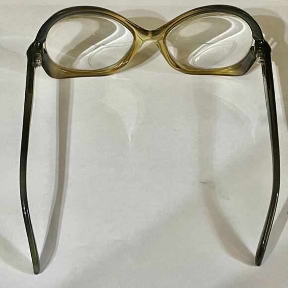 Vtg 1970s Retro B&L RAY BAN RAY-LITE ITALY Oversize BIG EYE Blue Yellow GLASSES! - Picture 7 of 9